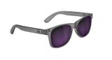  Kính mắt Glassy Leonard Polarized Sunglasses - Matte Transparent Dark Grey/Purple Mirror 