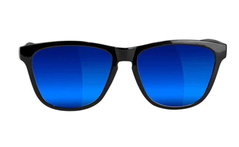  Kính mắt Glassy Eyewear Deric Polarized - Black/Blue Mirror 