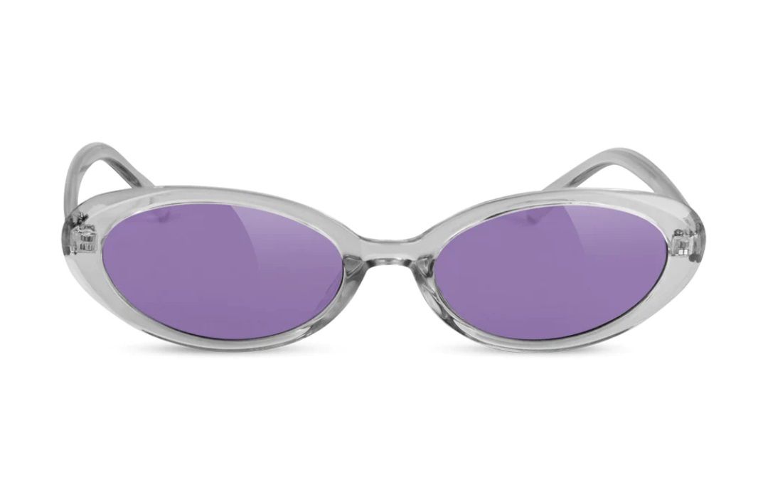  Kính mắt Glassy stanton clear/purple lens sunglasses 