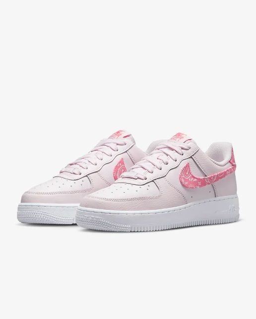  Nike Air Force 1 Low Pink Paisley 