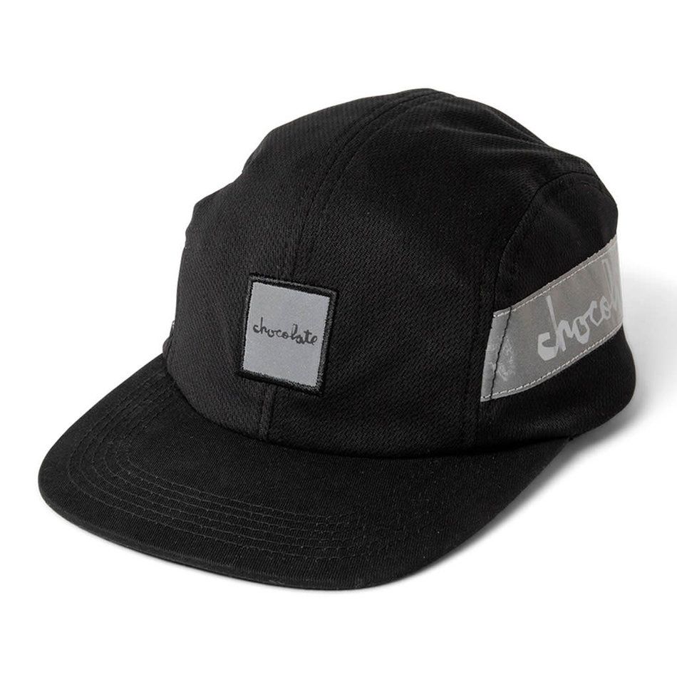  Chocolate skateboards reflective snapback hat black 