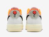  Nike Air Force 1 Low Hoops White Orange 