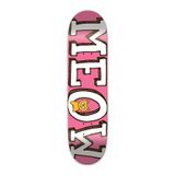  Meow team logo pink deck 7.75 