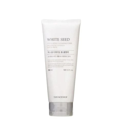 Sữa Rửa Mặt Làm Trắng Sáng Da THE FACE SHOP White Seed Exfoliating Cleansing Foam 150Ml