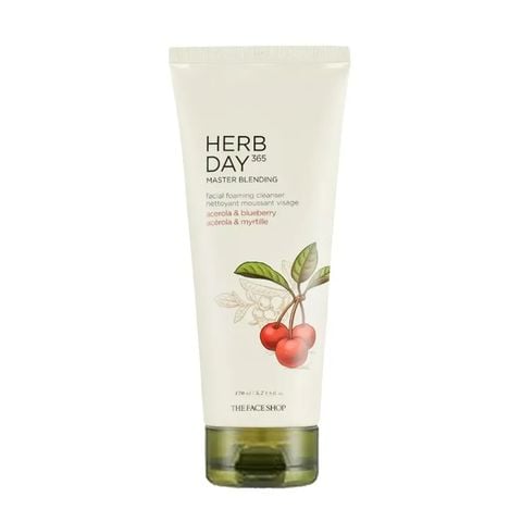 Sữa Rửa Mặt Tạo Bọt Herb Day 365 Master Blending Facial Foaming Cleanser