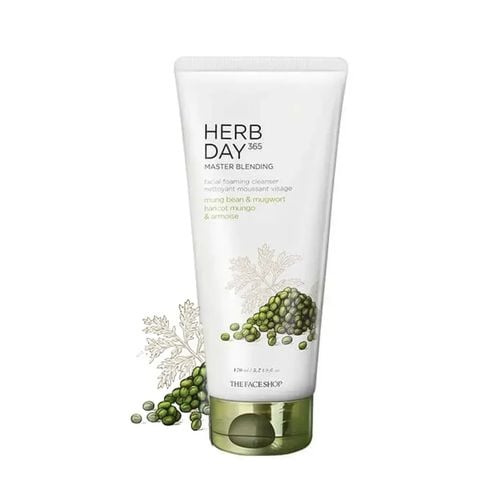 Sữa Rửa Mặt Tạo Bọt Herb Day 365 Master Blending Facial Foaming Cleanser