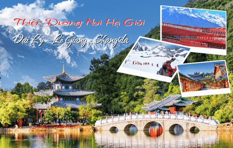 Khám Phá Vân Nam: Côn Minh - Đại Lý - Lệ Giang - Shangrila