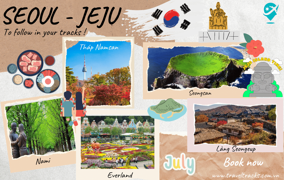 Hàn Quốc - Du Ngoạn Đảo Jeju - Đảo Nami