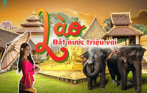 Lào: Viêng Chăn - Vang Viêng - Luông Pha Bang