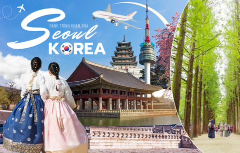 Hàn Quốc: Lotte World – Đảo Nami – Làng cổ Ikseon-Dong