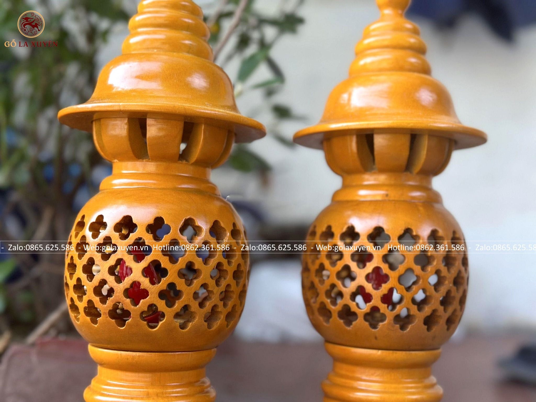 Thông tin chi tiết về đèn thờ quả dứa