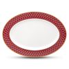  Đĩa Oval cỡ vừa Noritake Crochet 36,8cm 