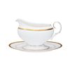  Bình đựng nước xốt kèm đĩa kê Noritake Rochelle Gold 660ml 