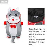  BALO MÈO UNISWAP - CAT - XANH NGỌC 
