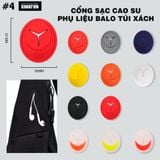  CỔNG SẠC CAO SU - PHỤ LIỆU BALO TÚI XÁCH 