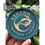  ĐẾ LÓT LY CAO SU DẺO - IN LOGO THEO YÊU CẦU 