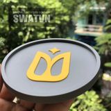  ĐẾ LÓT LY CAO SU DẺO - IN LOGO THEO YÊU CẦU 