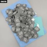  NHÃN CAO SU MAY QUẦN - SẢN XUẤT THEO YÊU CẦU 