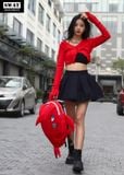  BALO CÁ MẬP NHUNG - XANH LÁ 