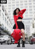  BALO CÁ MẬP NHUNG - XÁM 