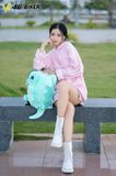 BALO KHỦNG LONG NHUNG UNISWAP - L - ĐỎ 