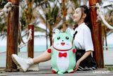  BALO MÈO UNISWAP - CAT - XANH NGỌC 