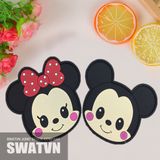  ĐẾ LÓT LY CAO SU DẺO - HÌNH THÚ 04 