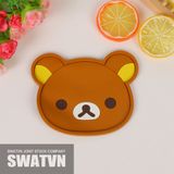  ĐẾ LÓT LY CAO SU DẺO - HÌNH THÚ 04 