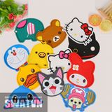  ĐẾ LÓT LY CAO SU DẺO - HÌNH THÚ 04 