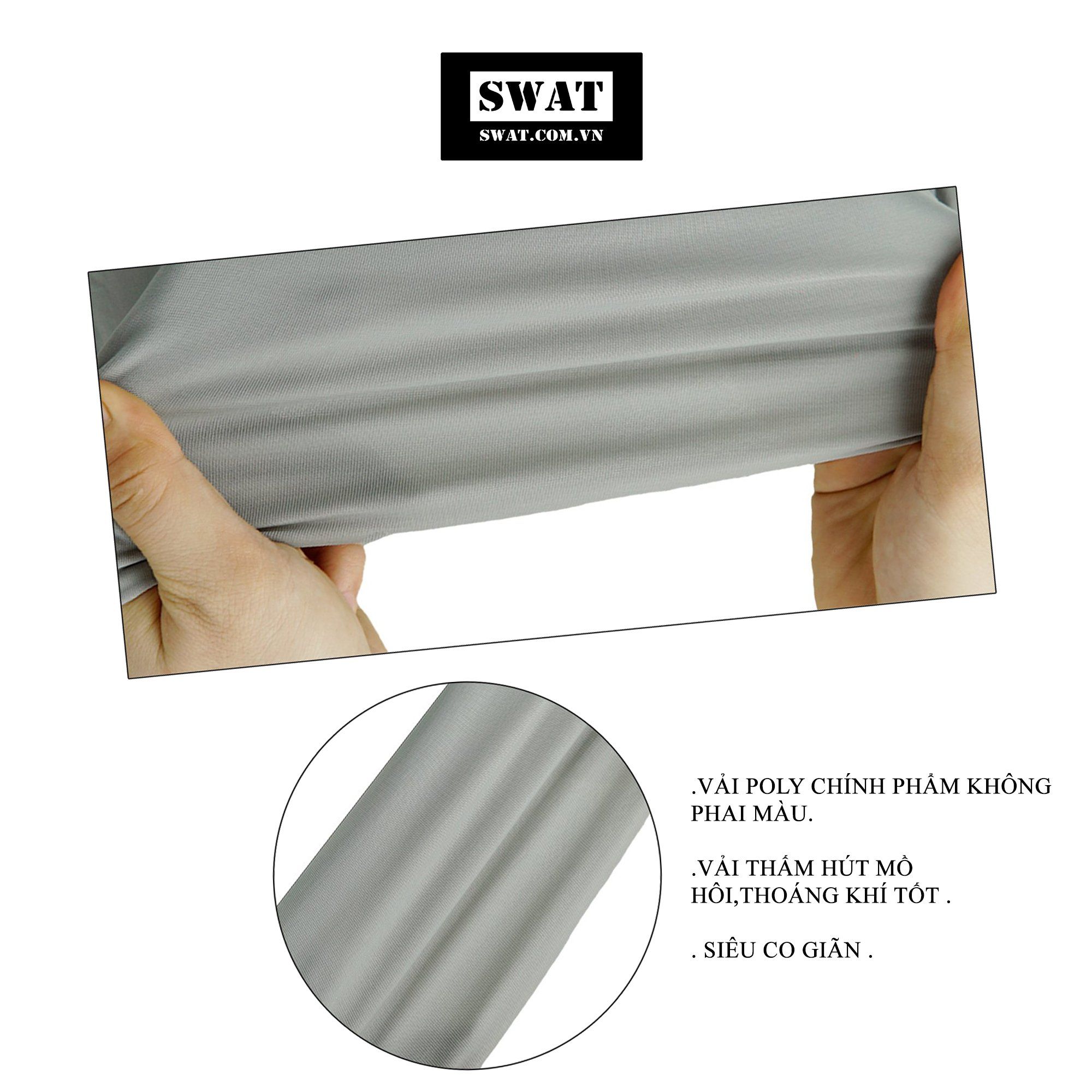  KHĂN NINJA SWAT 3IN1 - ĐỎ 