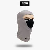  KHĂN NINJA SWAT X2 - XÁM (LƯỚI ĐEN) 