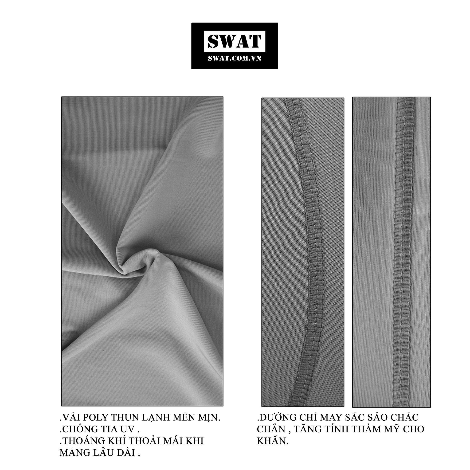  KHĂN NINJA SWAT 3IN1 - ĐỎ 
