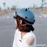  NÓN BẢO HIỂM UNISWAP H1 - XANH BÓNG (NÓN + LƯỠI TRAI + TÚI) 