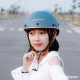  NÓN BẢO HIỂM UNISWAP H1 - XANH BÓNG (NÓN + LƯỠI TRAI + TÚI) 