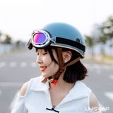  NÓN BẢO HIỂM UNISWAP H1 - XANH BÓNG (NÓN + LƯỠI TRAI + TÚI) 
