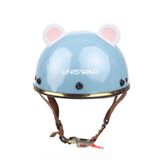  NÓN BẢO HIỂM UNISWAP H1 - XANH BÓNG (NÓN + LƯỠI TRAI + TÚI) 