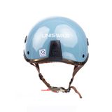  NÓN BẢO HIỂM UNISWAP H1 - XANH BÓNG (NÓN + LƯỠI TRAI + TÚI) 