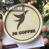  ĐẾ LÓT LY CAO SU DẺO - IN LOGO THEO YÊU CẦU 