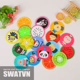  ĐẾ LÓT LY CAO SU DẺO - HÌNH THÚ 04 