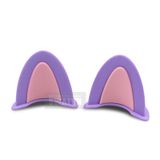  TAI MÈO 2 MÀU - TÍM HỒNG 