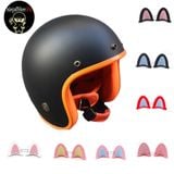  TAI MÈO 2 MÀU - HỒNG XÁM 