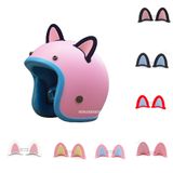  TAI MÈO 2 MÀU - TRẮNG HỒNG 