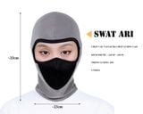  KHĂN SWAT ARI - XÁM 
