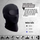  KHĂN TRÙM ĐẦU SWAT BASIC - XÁM 