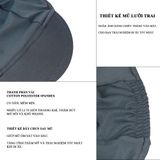  NÓN NỬA ĐẦU SWAT X5 - XÁM 