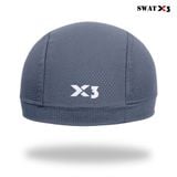  KHĂN TRÙM ĐẦU X3 - XÁM 