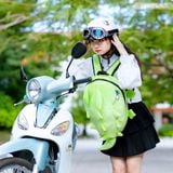  BALO KHỦNG LONG NHUNG UNISWAP - L - XANH LÁ 