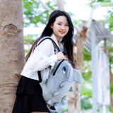  BALO KHỦNG LONG NHUNG UNISWAP - L - ĐEN 