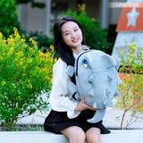  BALO KHỦNG LONG NHUNG UNISWAP - L - HỒNG 