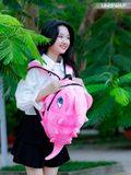  BALO KHỦNG LONG NHUNG UNISWAP - L - ĐỎ 